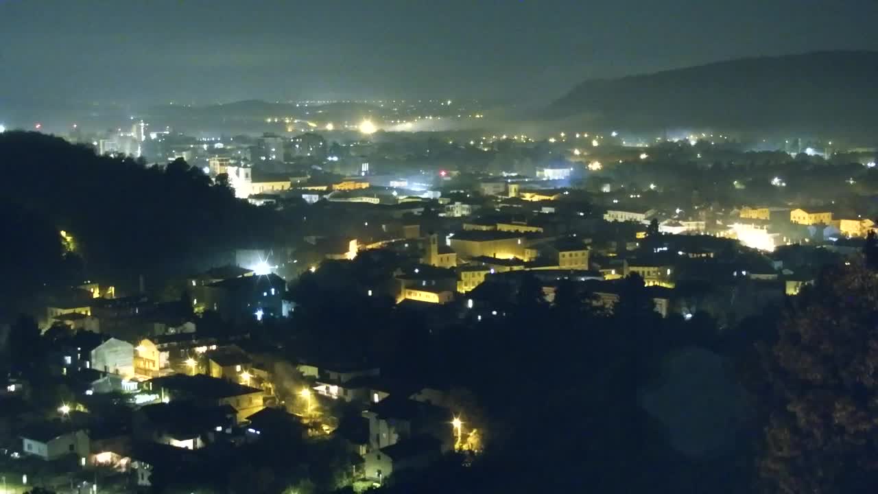 Nova Gorica in Gorica: Čudovit Razgled iz Frančiškanskega Samostana Kostanjevica