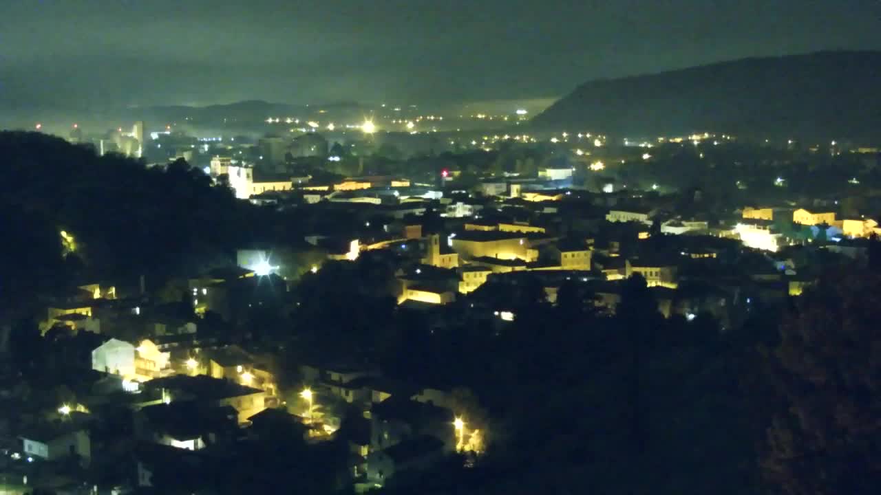 Nova Gorica i Gorica: Prekrasan Pogled iz Franjevačkog Samostana Kostanjevica