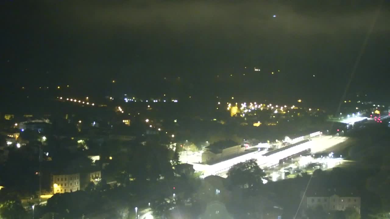 Nova Gorica i Gorica: Prekrasan Pogled iz Franjevačkog Samostana Kostanjevica