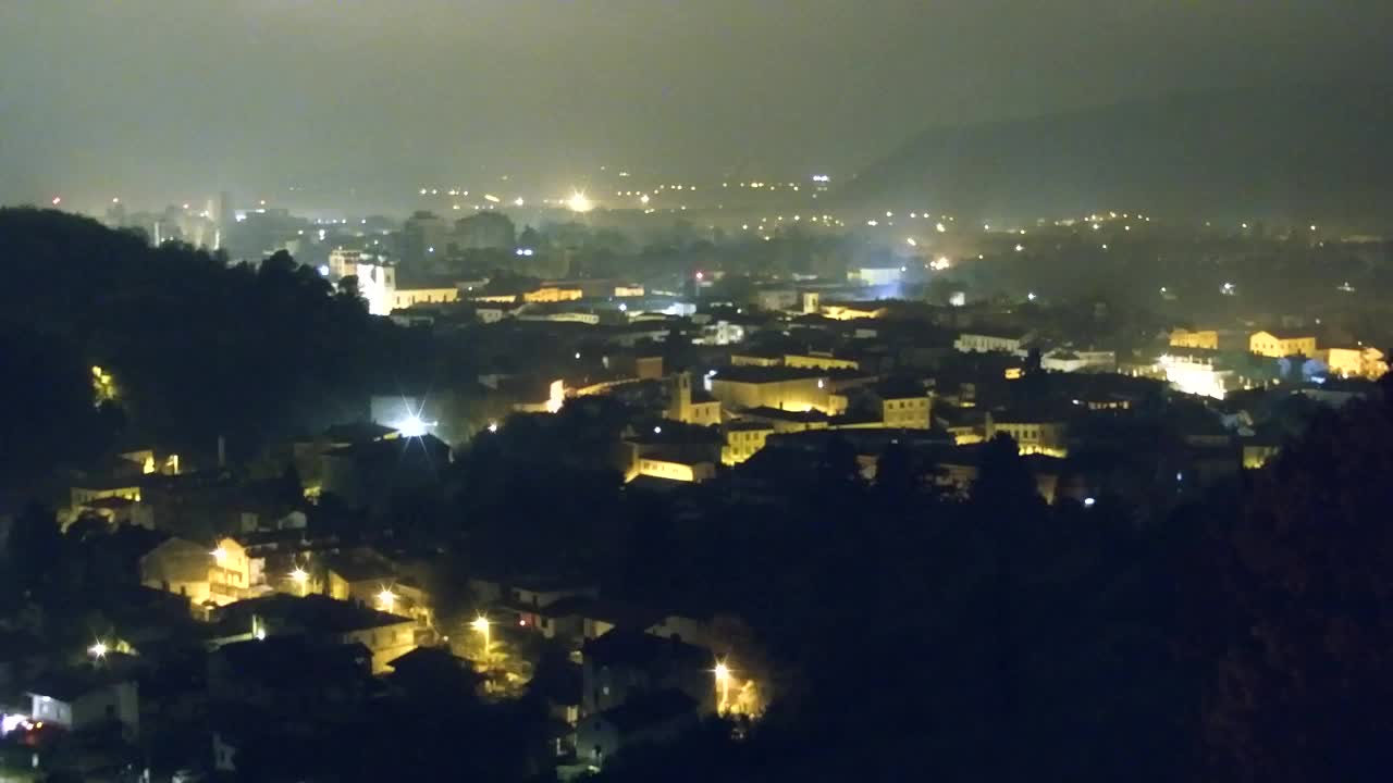 Nova Gorica in Gorica: Čudovit Razgled iz Frančiškanskega Samostana Kostanjevica