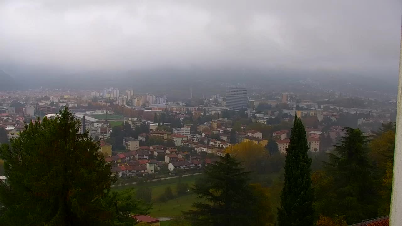 Nova Gorica i Gorica: Prekrasan Pogled iz Franjevačkog Samostana Kostanjevica