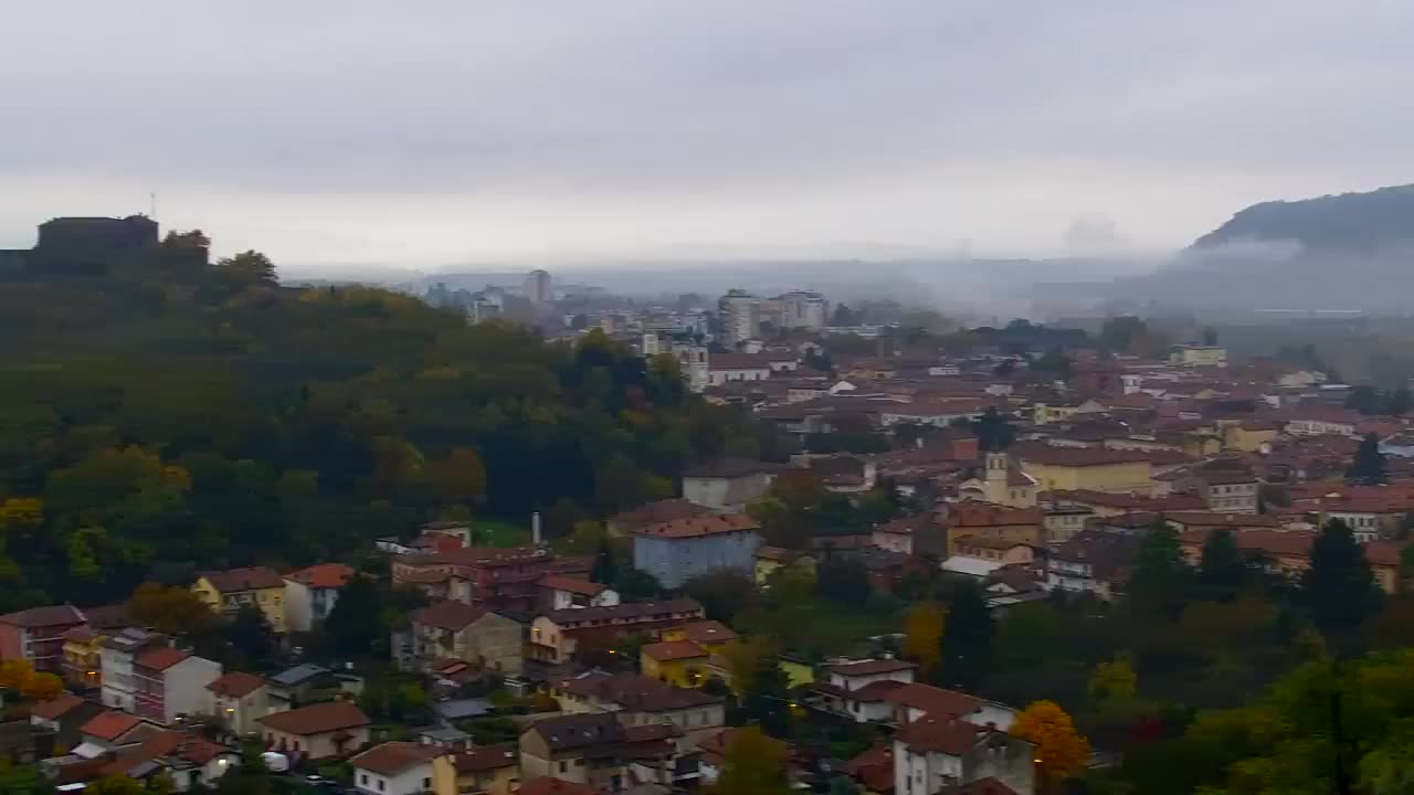 Nova Gorica in Gorica: Čudovit Razgled iz Frančiškanskega Samostana Kostanjevica