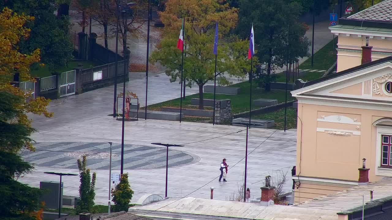 Nova Gorica in Gorica: Čudovit Razgled iz Frančiškanskega Samostana Kostanjevica