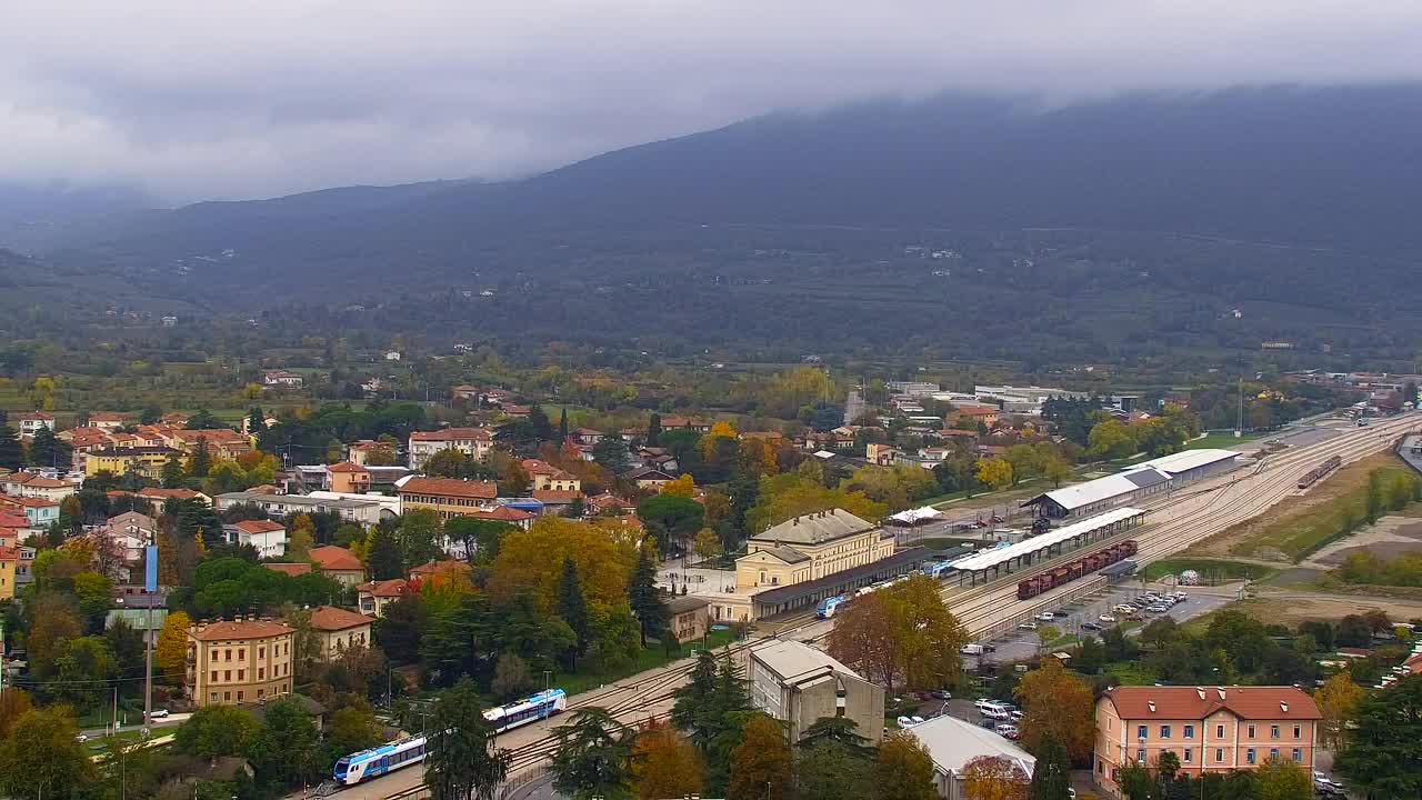 Nova Gorica in Gorica: Čudovit Razgled iz Frančiškanskega Samostana Kostanjevica