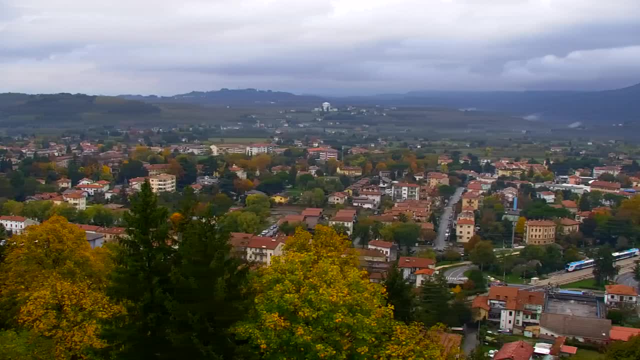 Nova Gorica in Gorica: Čudovit Razgled iz Frančiškanskega Samostana Kostanjevica