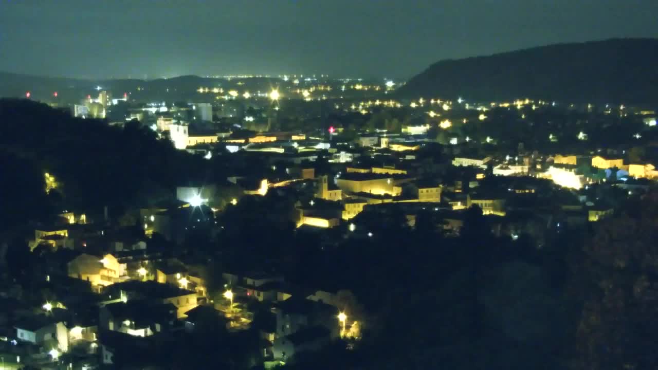 Nova Gorica in Gorica: Čudovit Razgled iz Frančiškanskega Samostana Kostanjevica