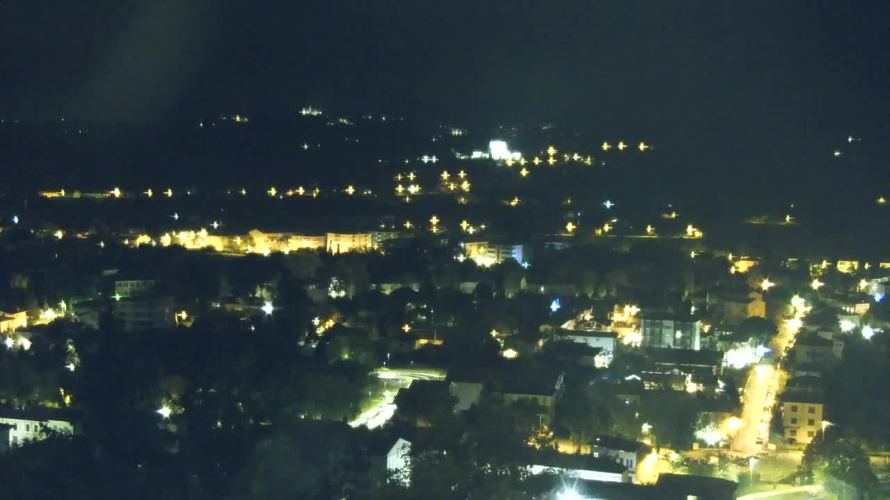 Nova Gorica in Gorica: Čudovit Razgled iz Frančiškanskega Samostana Kostanjevica