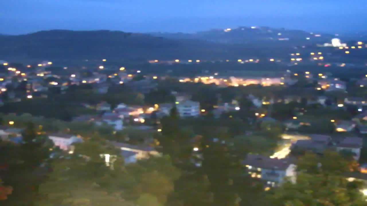 Nova Gorica in Gorica: Čudovit Razgled iz Frančiškanskega Samostana Kostanjevica