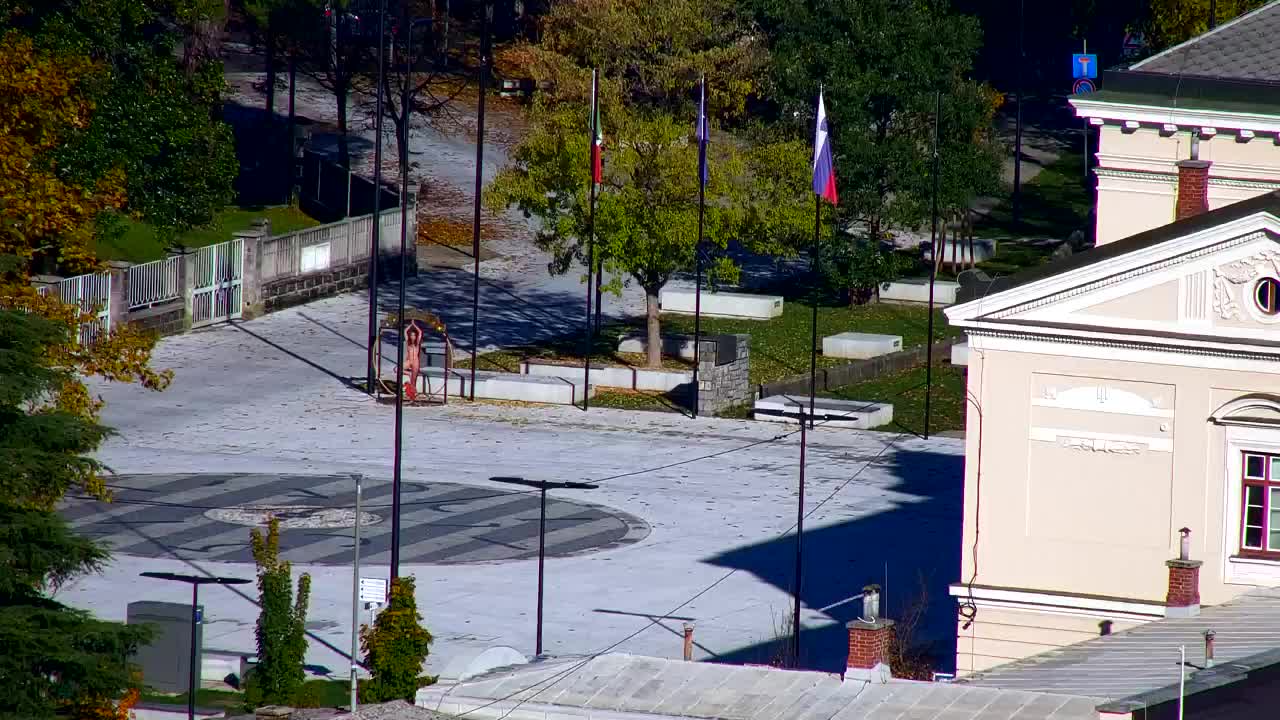 Nova Gorica i Gorica: Prekrasan Pogled iz Franjevačkog Samostana Kostanjevica