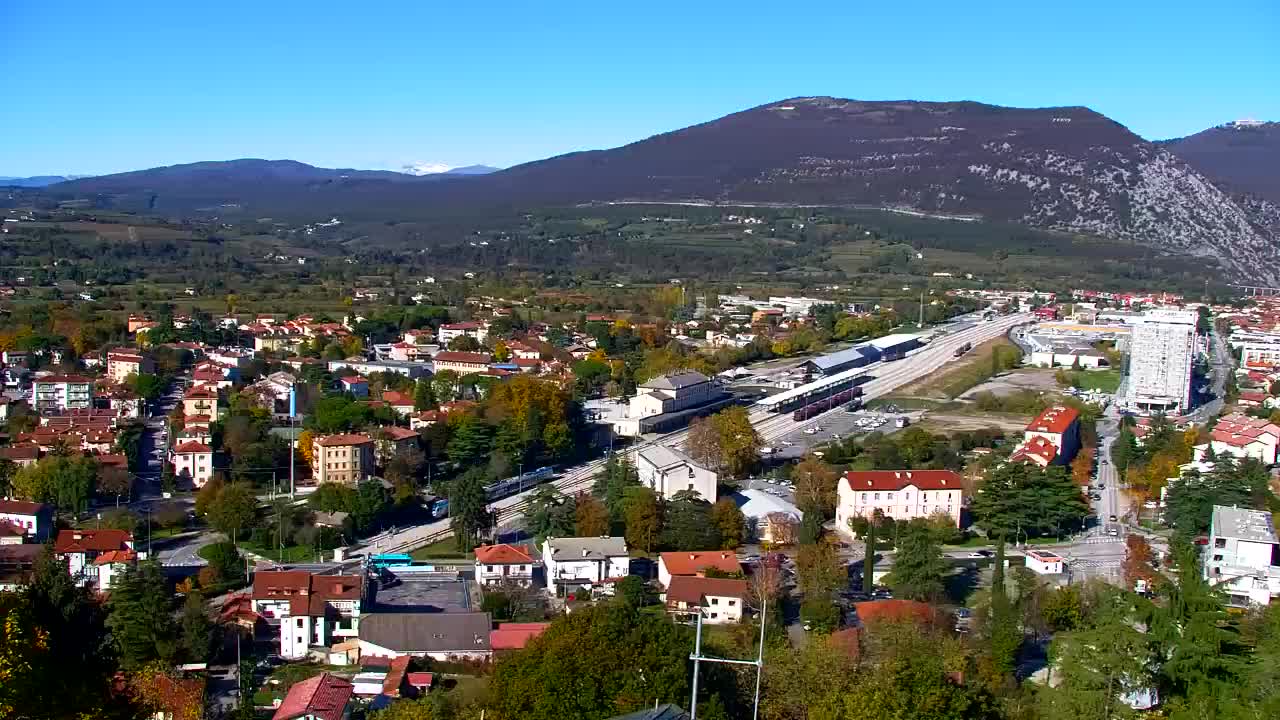 Nova Gorica et Gorizia : Vue Imprenable depuis le Monastère Franciscain de Kostanjevica