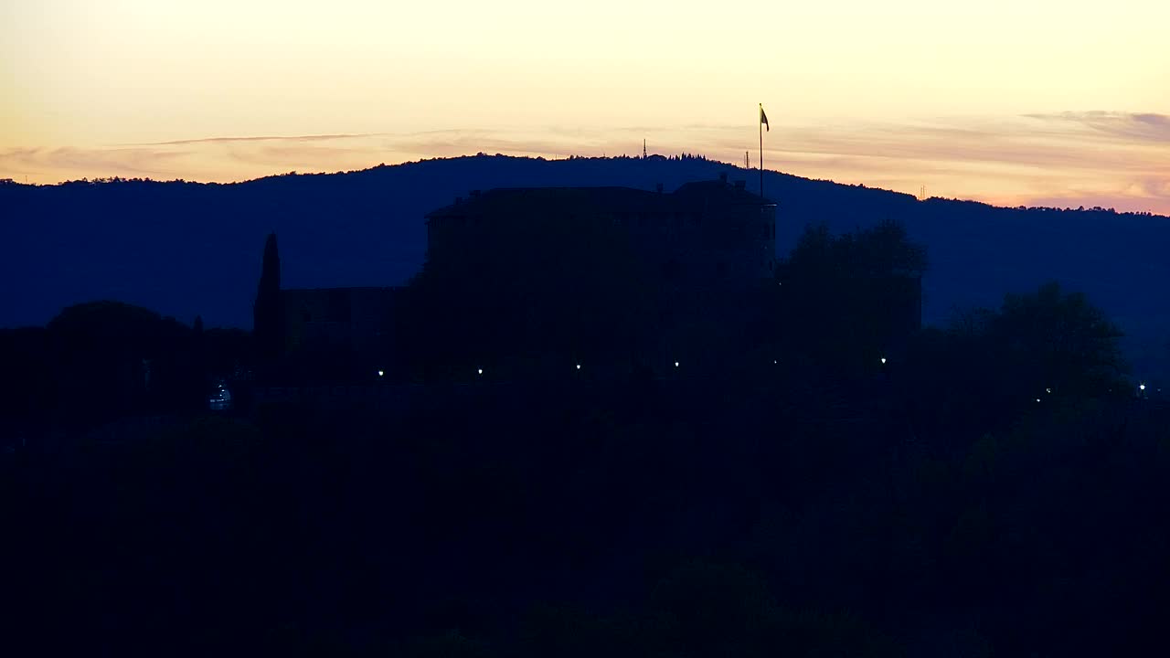 Nova Gorica et Gorizia : Vue Imprenable depuis le Monastère Franciscain de Kostanjevica