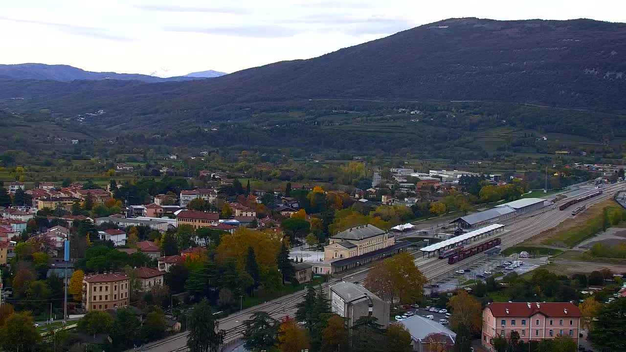 Nova Gorica in Gorica: Čudovit Razgled iz Frančiškanskega Samostana Kostanjevica
