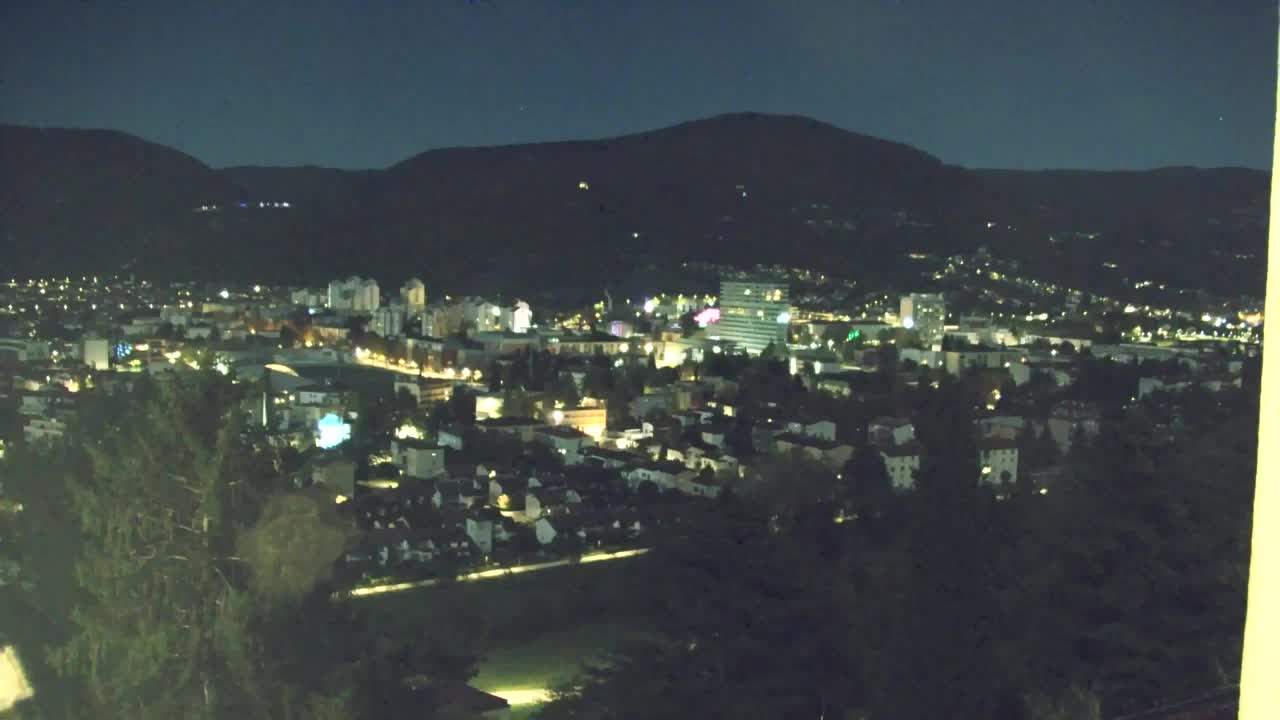 Nova Gorica in Gorica: Čudovit Razgled iz Frančiškanskega Samostana Kostanjevica