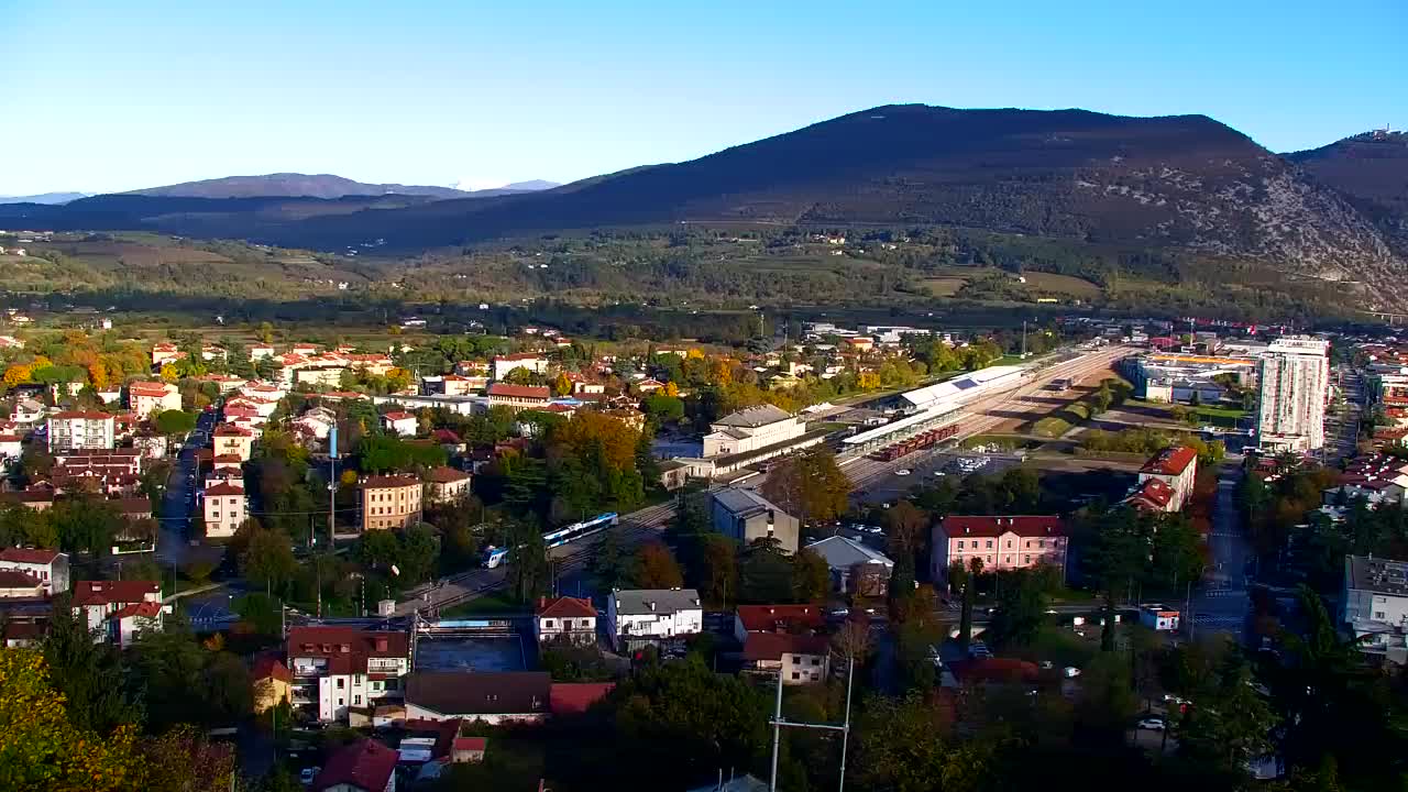 Nova Gorica in Gorica: Čudovit Razgled iz Frančiškanskega Samostana Kostanjevica