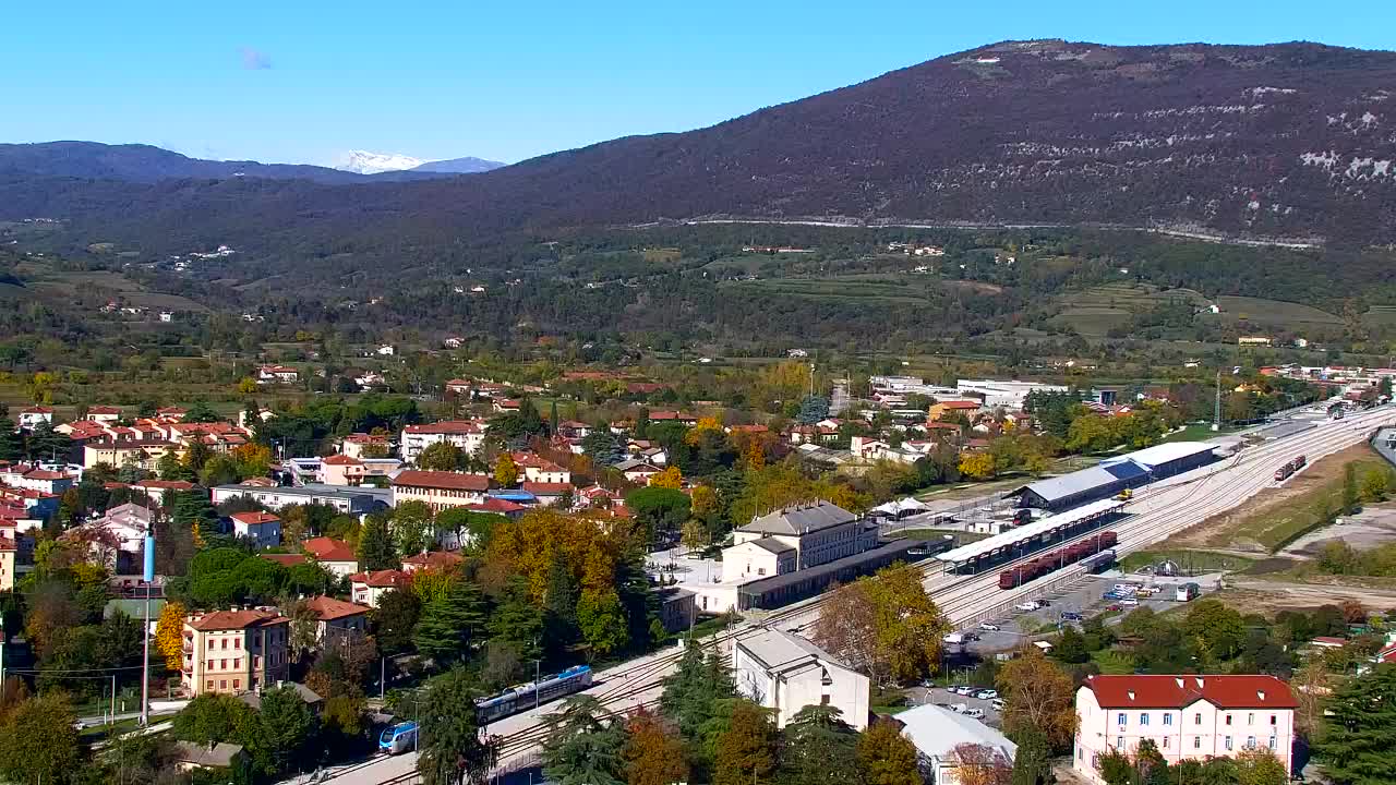Nova Gorica in Gorica: Čudovit Razgled iz Frančiškanskega Samostana Kostanjevica