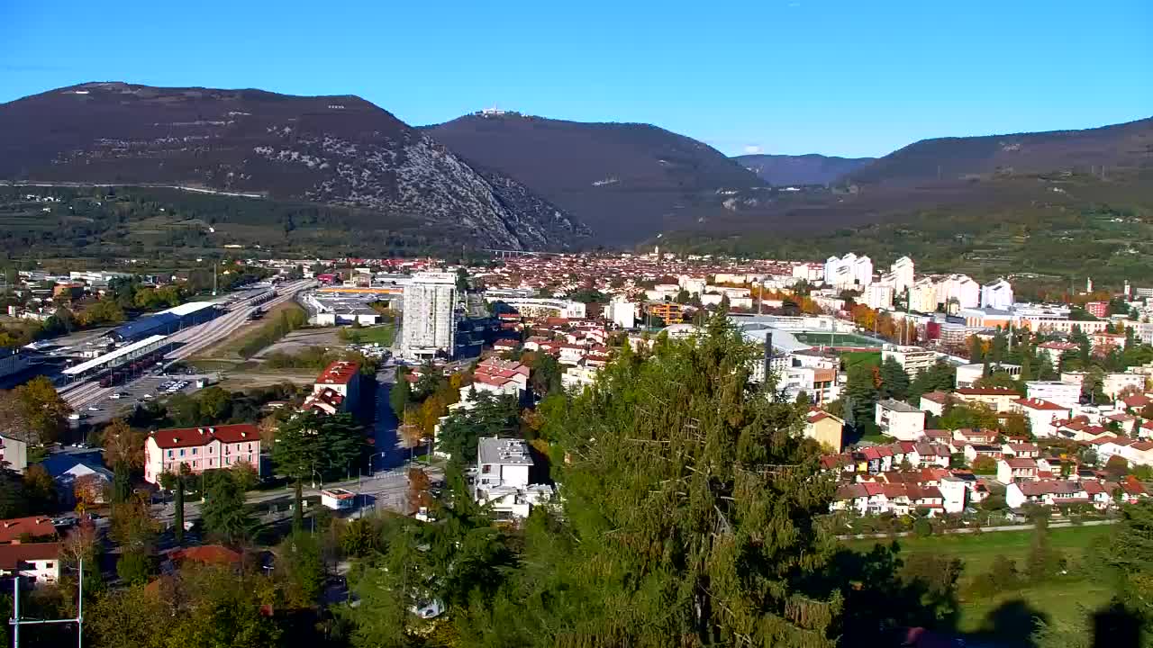 Nova Gorica i Gorica: Prekrasan Pogled iz Franjevačkog Samostana Kostanjevica