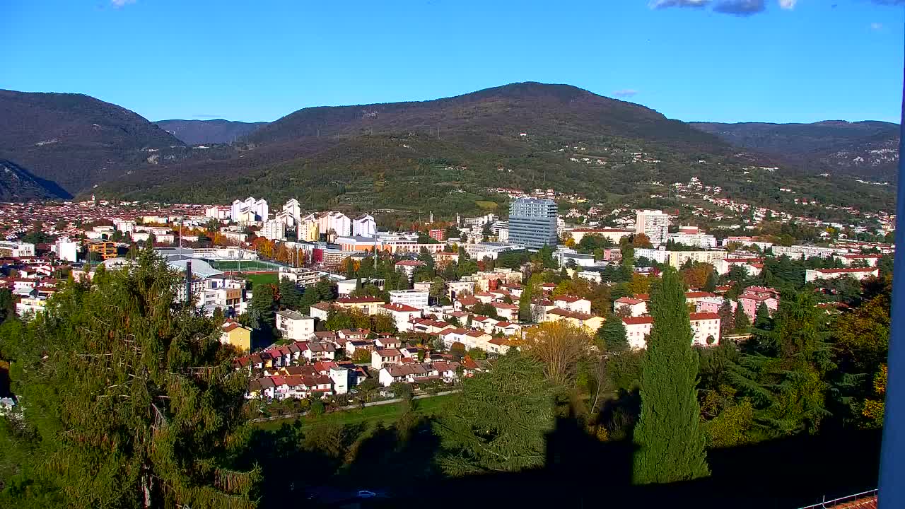 Nova Gorica i Gorica: Prekrasan Pogled iz Franjevačkog Samostana Kostanjevica