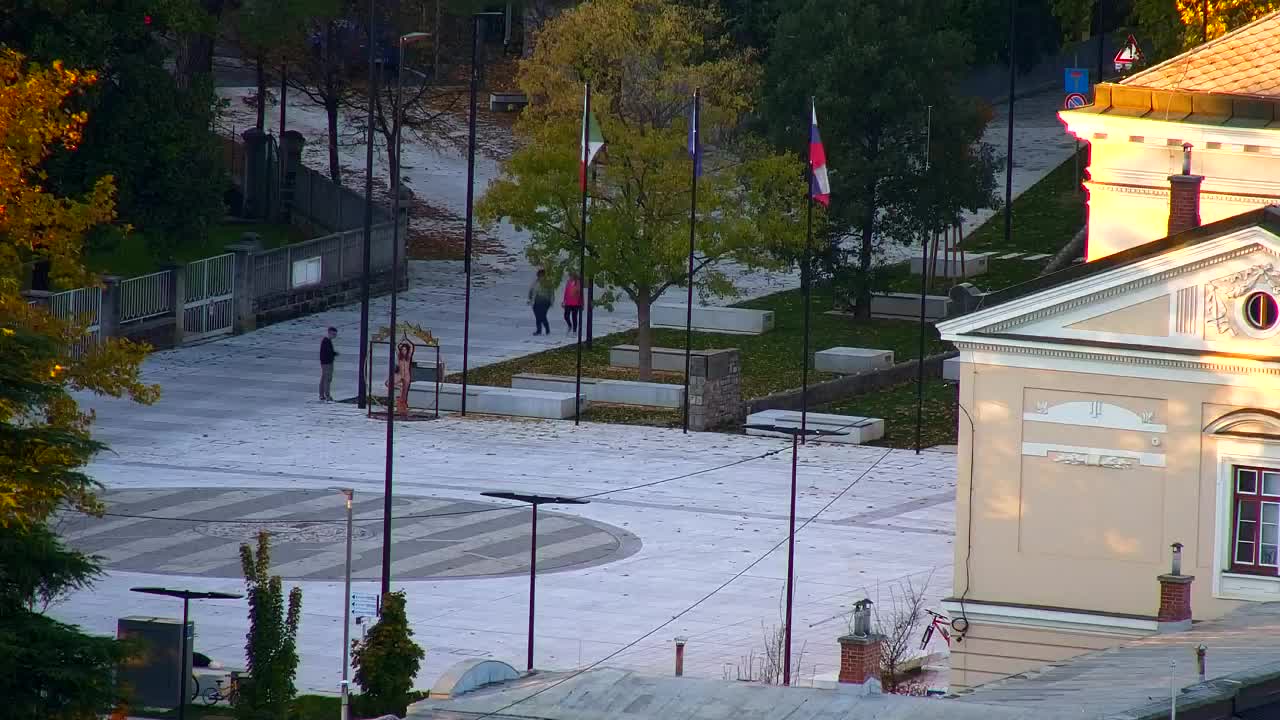 Nova Gorica i Gorica: Prekrasan Pogled iz Franjevačkog Samostana Kostanjevica