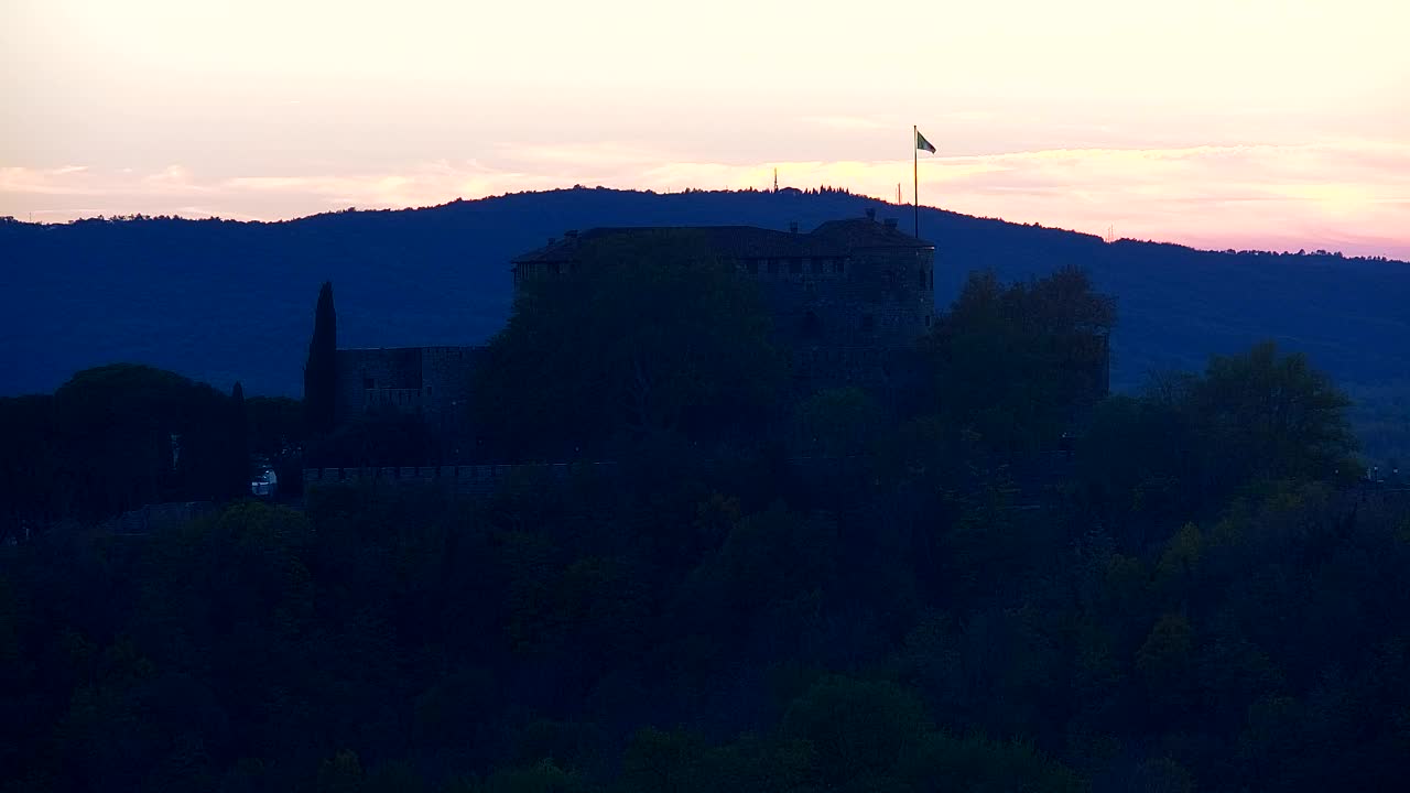 Nova Gorica in Gorica: Čudovit Razgled iz Frančiškanskega Samostana Kostanjevica