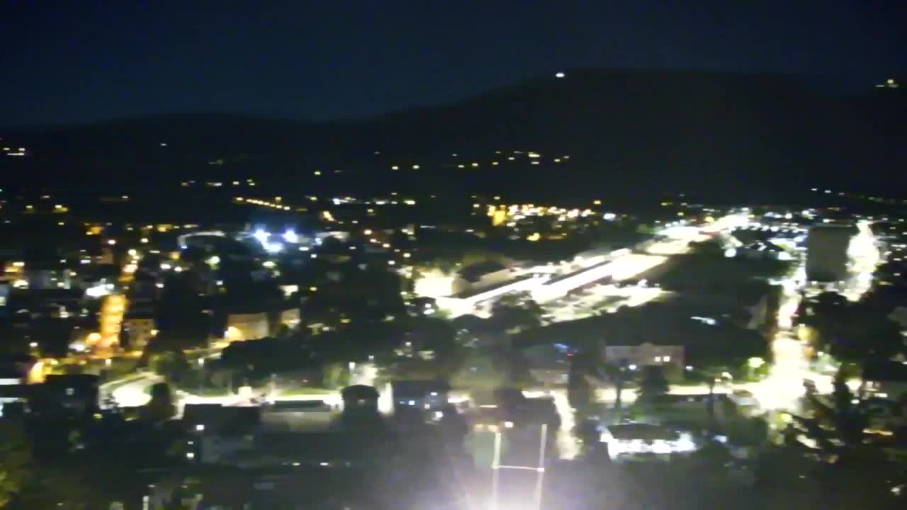 Nova Gorica in Gorica: Čudovit Razgled iz Frančiškanskega Samostana Kostanjevica