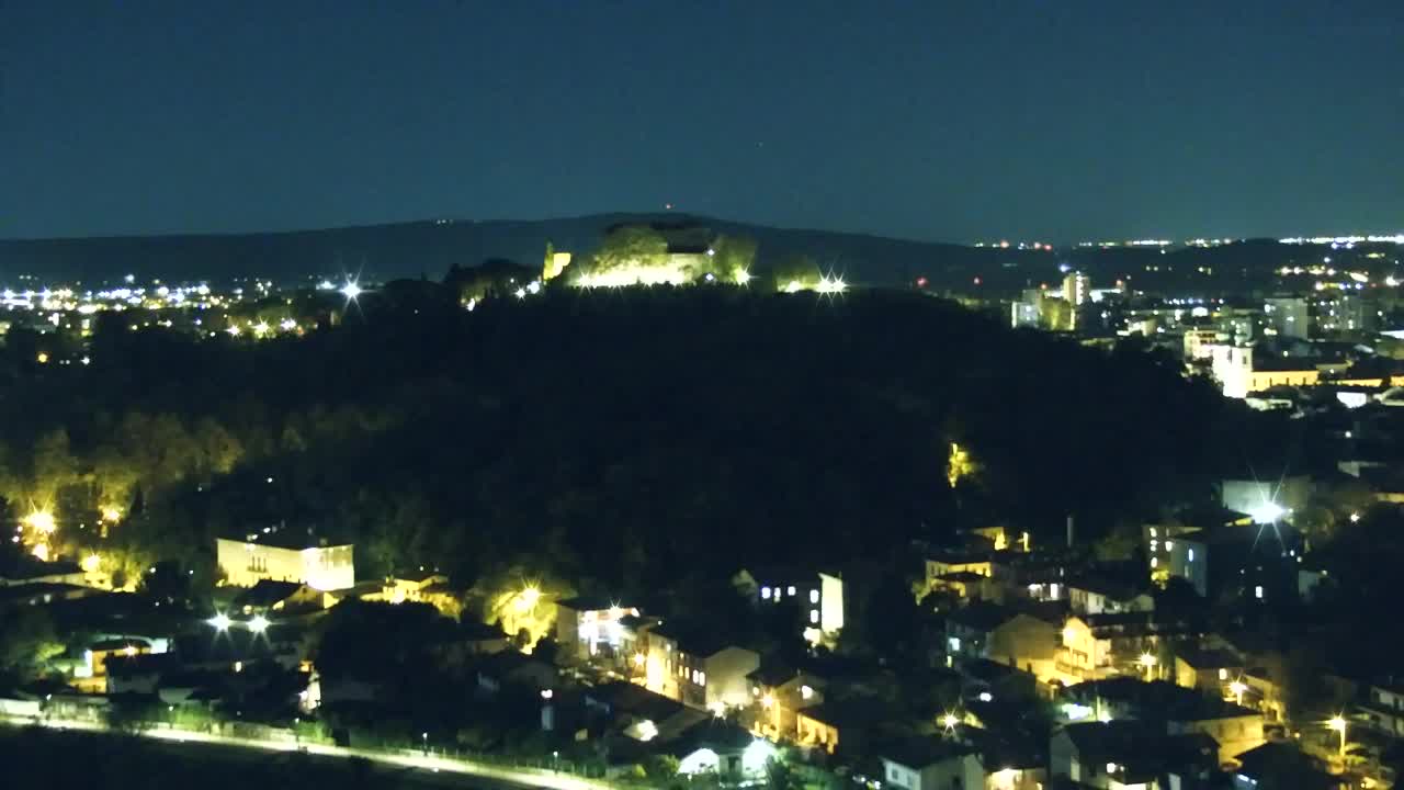 Nova Gorica i Gorica: Prekrasan Pogled iz Franjevačkog Samostana Kostanjevica