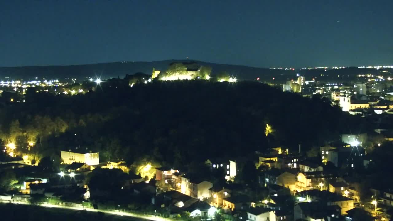 Nova Gorica in Gorica: Čudovit Razgled iz Frančiškanskega Samostana Kostanjevica