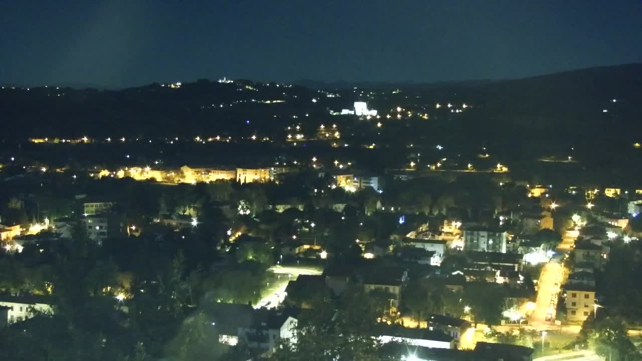 Nova Gorica i Gorica: Prekrasan Pogled iz Franjevačkog Samostana Kostanjevica