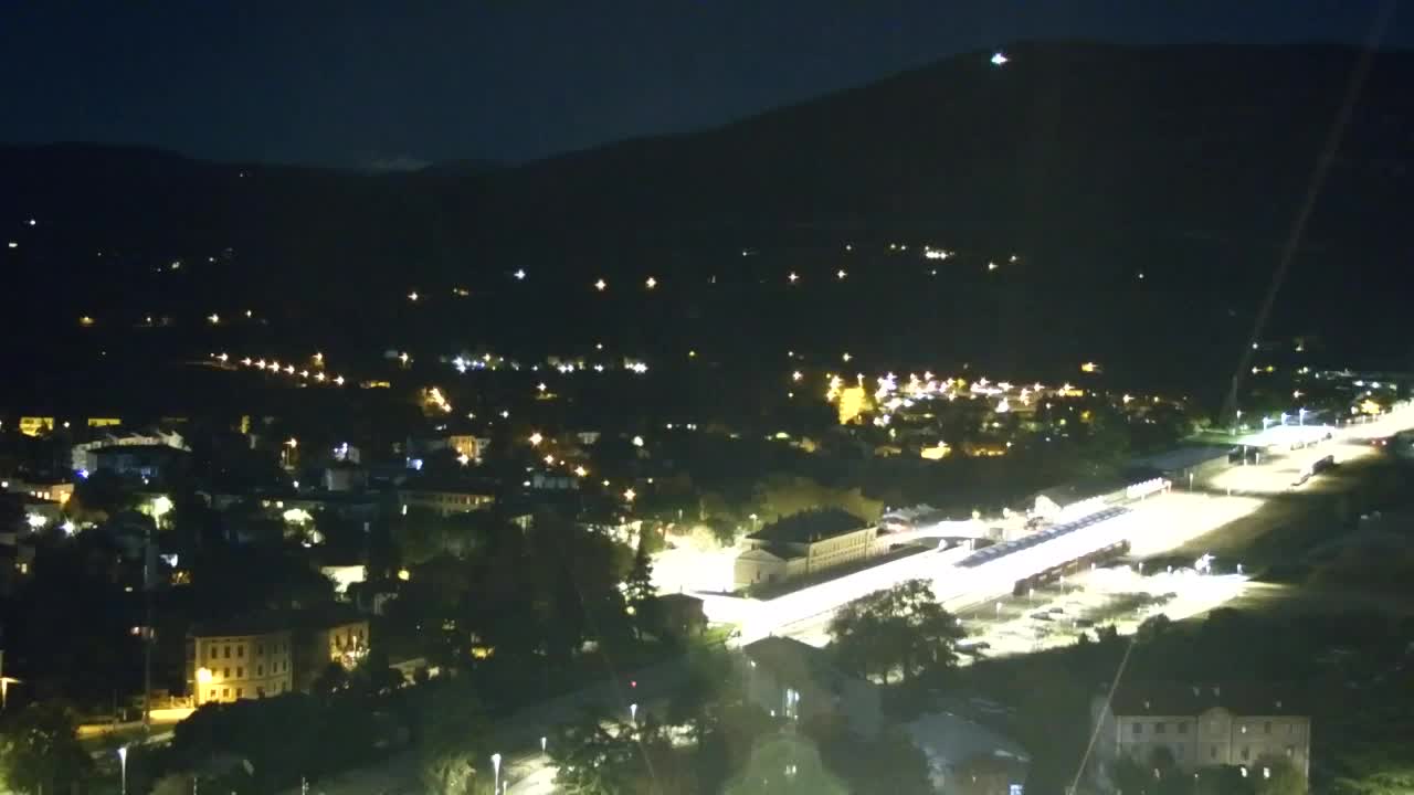 Nova Gorica i Gorica: Prekrasan Pogled iz Franjevačkog Samostana Kostanjevica