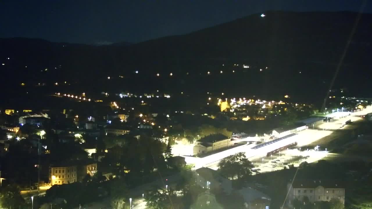 Nova Gorica et Gorizia : Vue Imprenable depuis le Monastère Franciscain de Kostanjevica