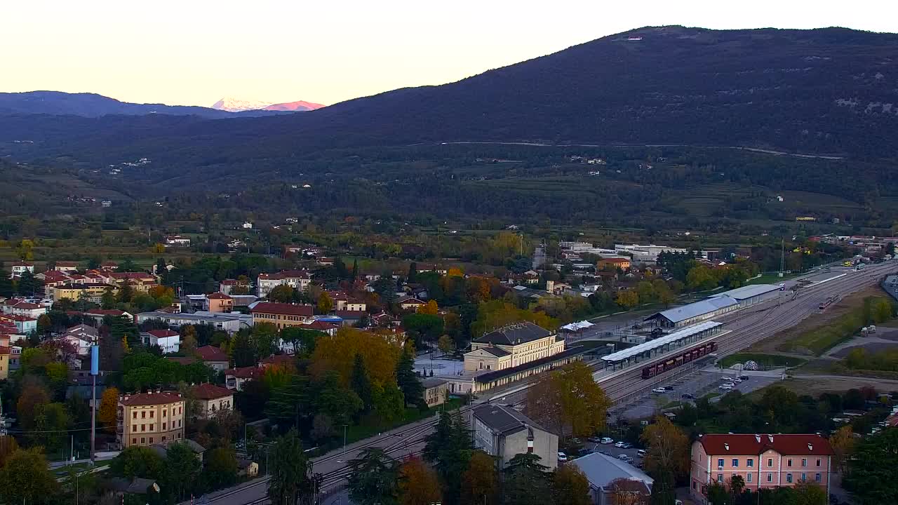 Nova Gorica et Gorizia : Vue Imprenable depuis le Monastère Franciscain de Kostanjevica