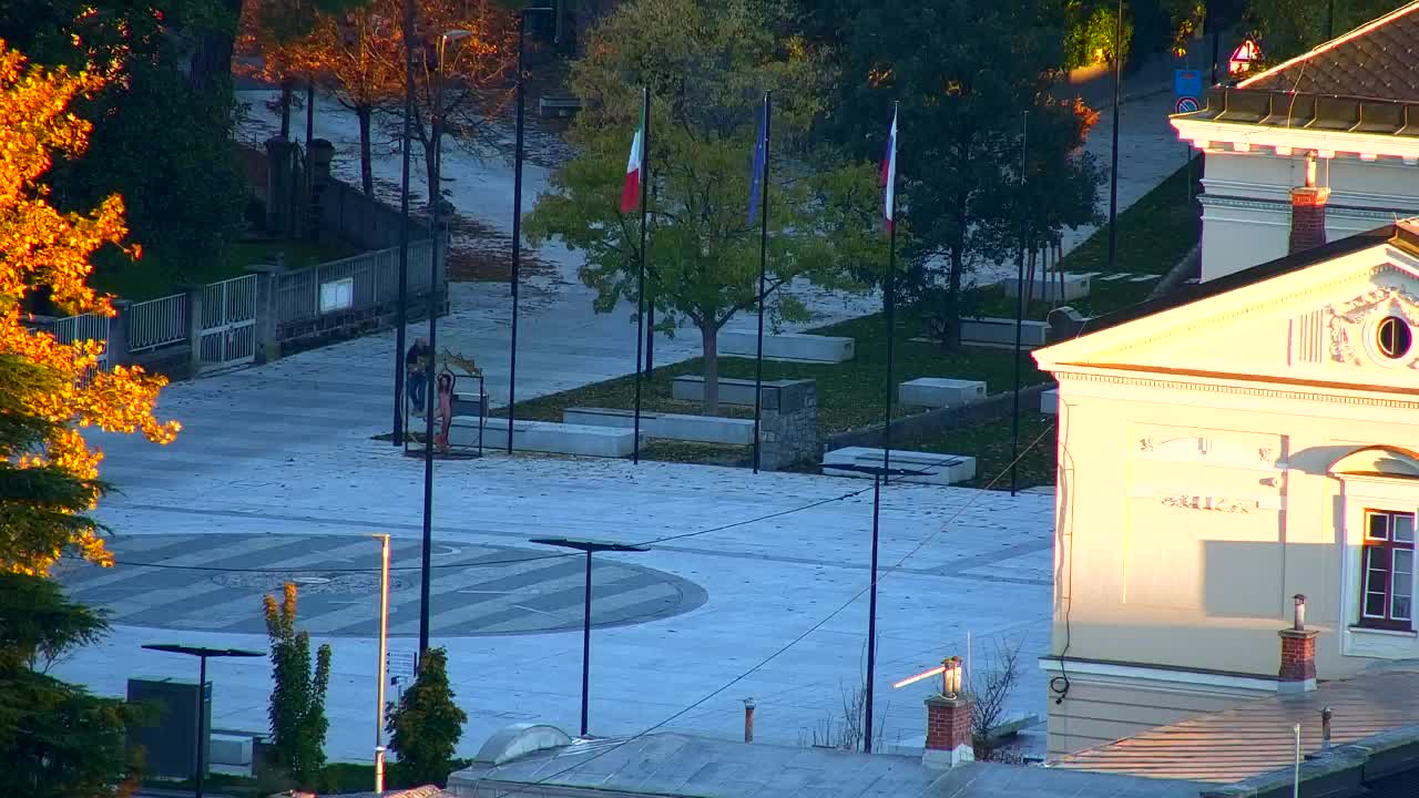 Nova Gorica i Gorica: Prekrasan Pogled iz Franjevačkog Samostana Kostanjevica