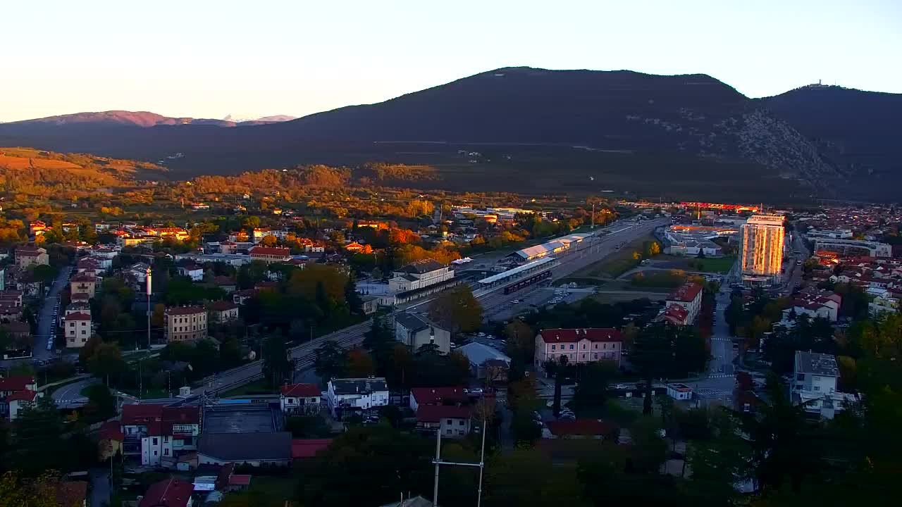 Nova Gorica et Gorizia : Vue Imprenable depuis le Monastère Franciscain de Kostanjevica