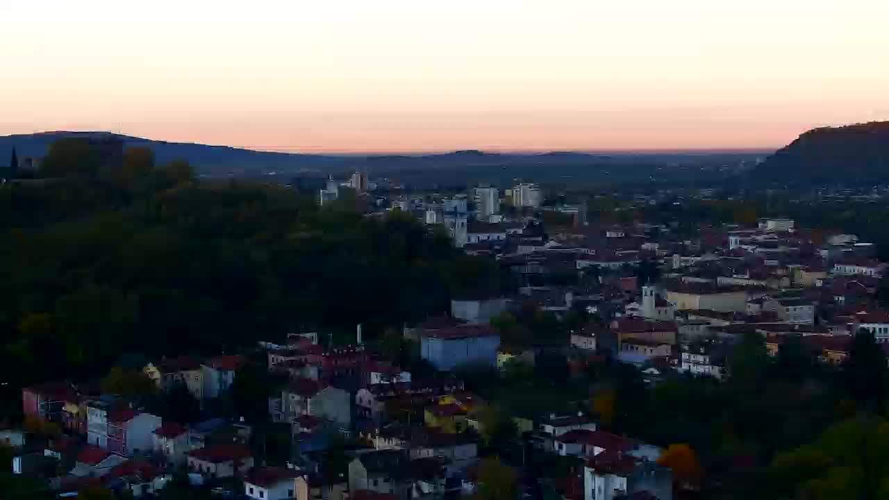 Nova Gorica et Gorizia : Vue Imprenable depuis le Monastère Franciscain de Kostanjevica