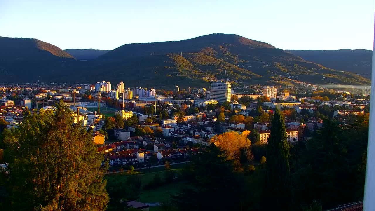 Nova Gorica in Gorica: Čudovit Razgled iz Frančiškanskega Samostana Kostanjevica