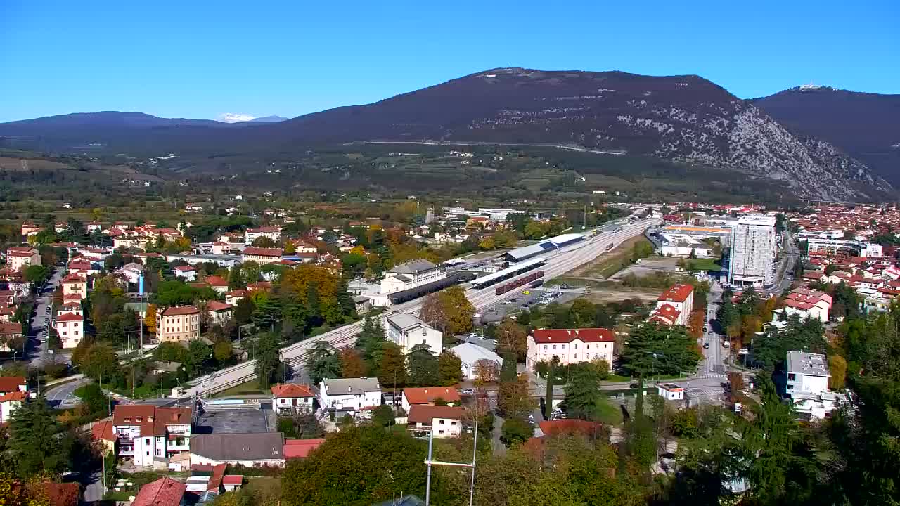 Nova Gorica in Gorica: Čudovit Razgled iz Frančiškanskega Samostana Kostanjevica