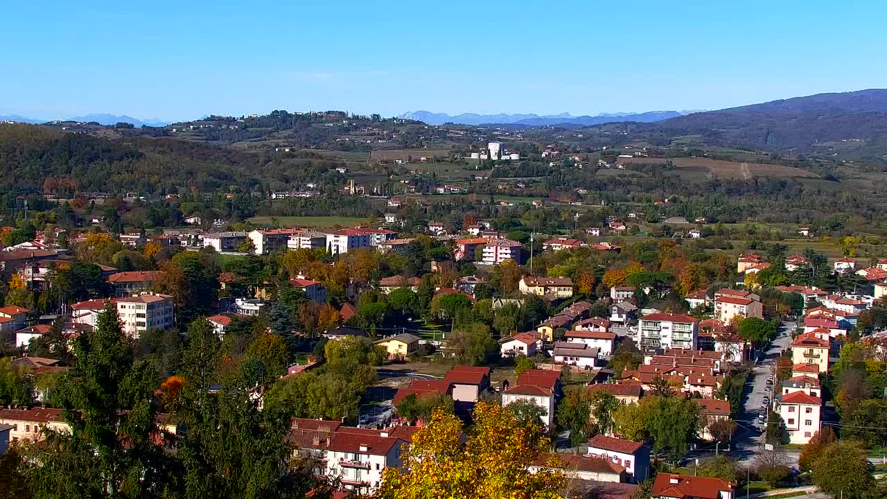 Nova Gorica i Gorica: Prekrasan Pogled iz Franjevačkog Samostana Kostanjevica