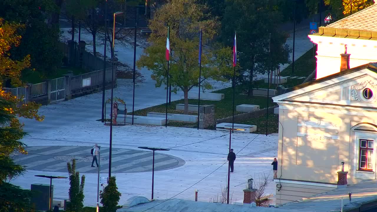 Nova Gorica i Gorica: Prekrasan Pogled iz Franjevačkog Samostana Kostanjevica