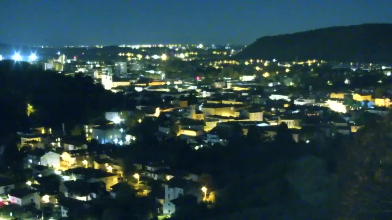 Nova Gorica in Gorica: Čudovit Razgled iz Frančiškanskega Samostana Kostanjevica