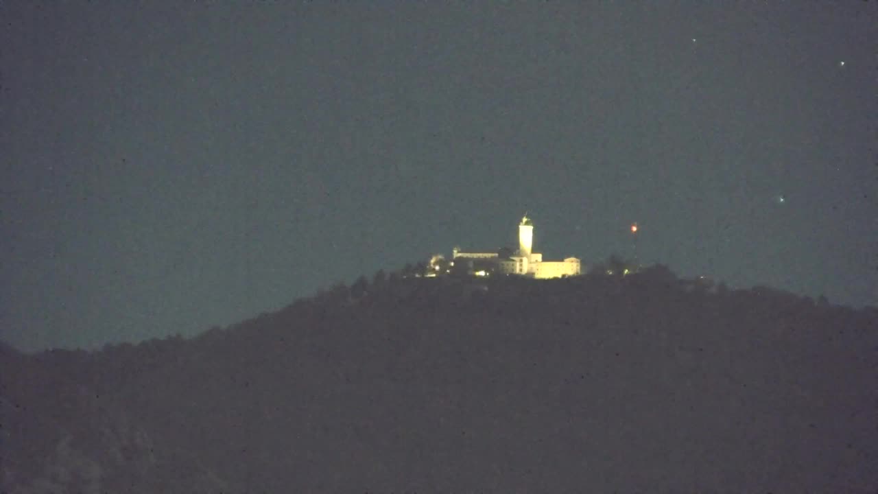 Nova Gorica i Gorica: Prekrasan Pogled iz Franjevačkog Samostana Kostanjevica