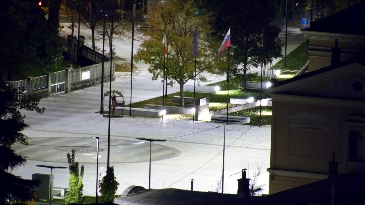 Nova Gorica i Gorica: Prekrasan Pogled iz Franjevačkog Samostana Kostanjevica