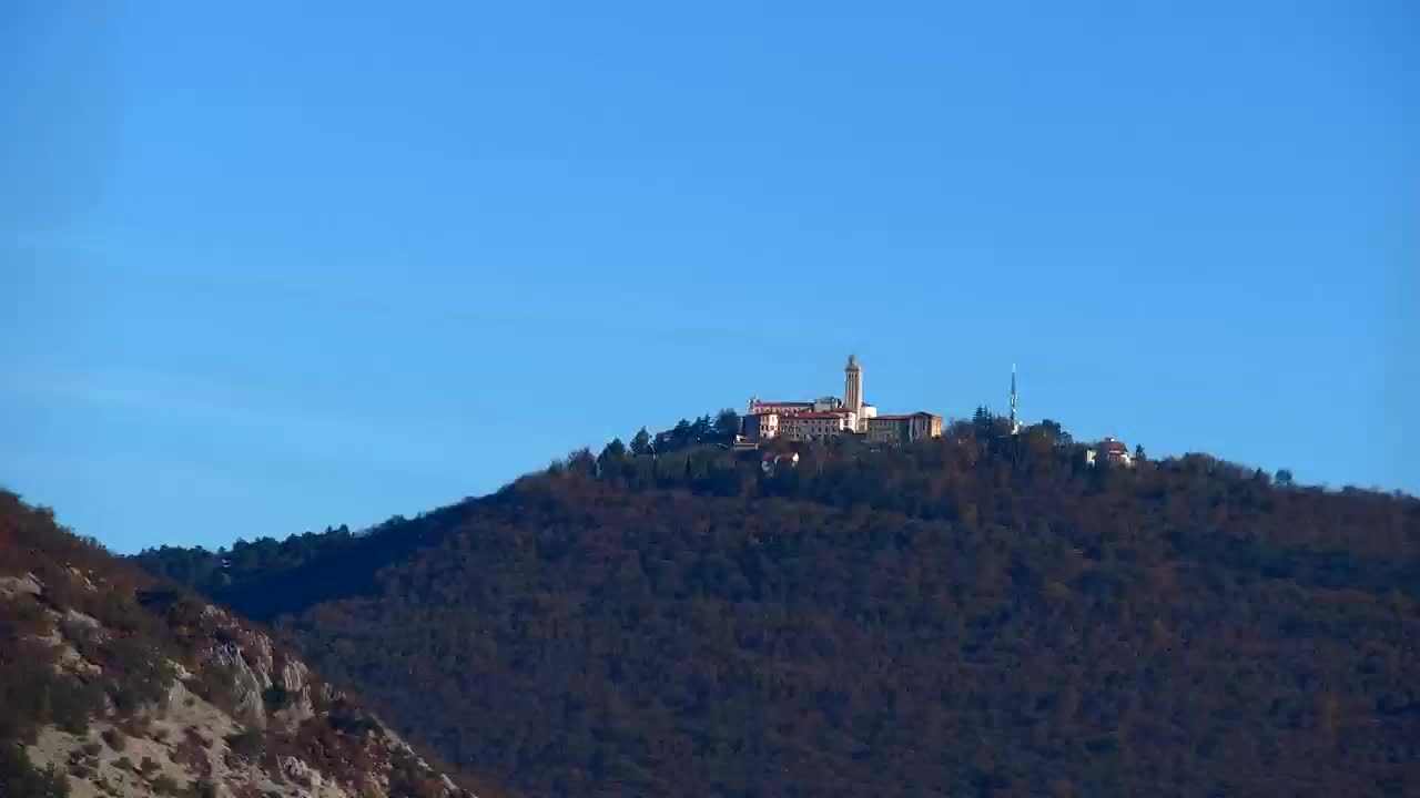 Nova Gorica i Gorica: Prekrasan Pogled iz Franjevačkog Samostana Kostanjevica