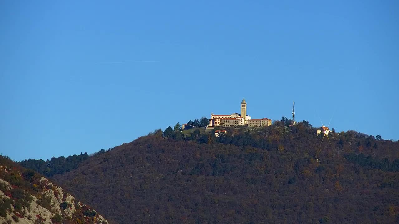Nova Gorica i Gorica: Prekrasan Pogled iz Franjevačkog Samostana Kostanjevica