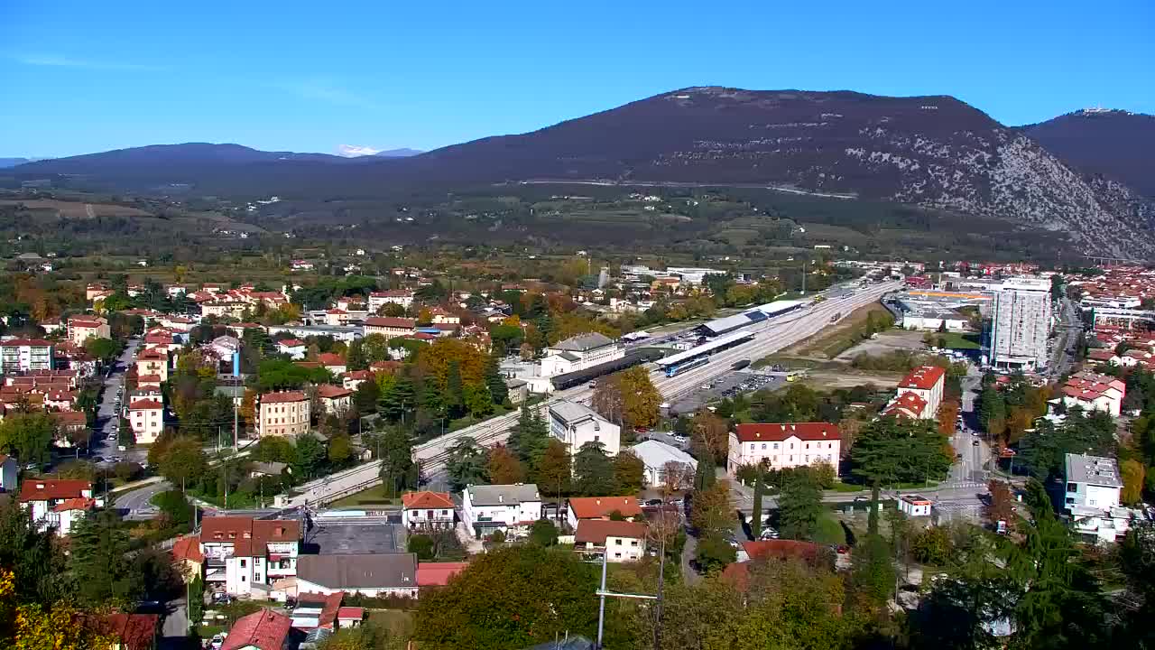 Nova Gorica in Gorica: Čudovit Razgled iz Frančiškanskega Samostana Kostanjevica