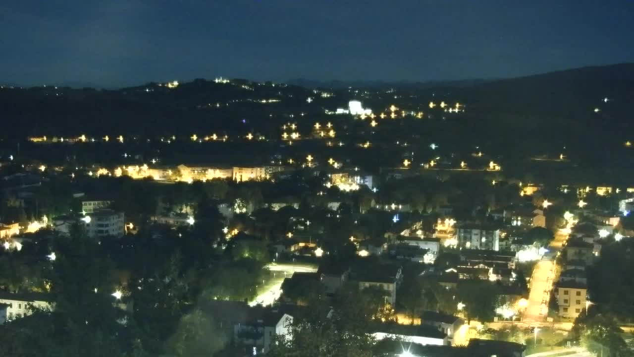 Nova Gorica in Gorica: Čudovit Razgled iz Frančiškanskega Samostana Kostanjevica