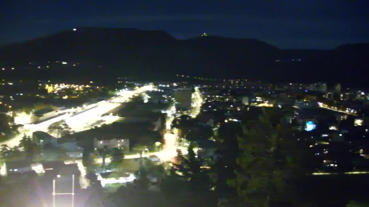 Nova Gorica in Gorica: Čudovit Razgled iz Frančiškanskega Samostana Kostanjevica