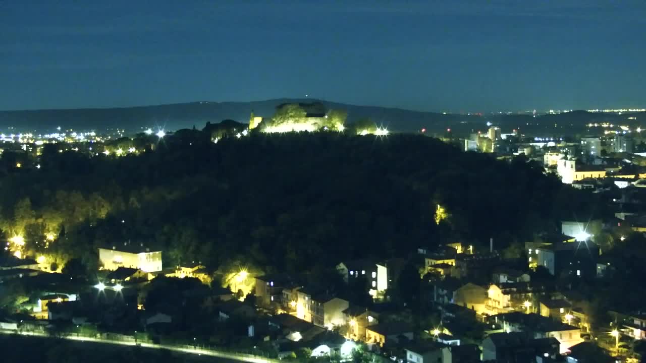 Nova Gorica in Gorica: Čudovit Razgled iz Frančiškanskega Samostana Kostanjevica