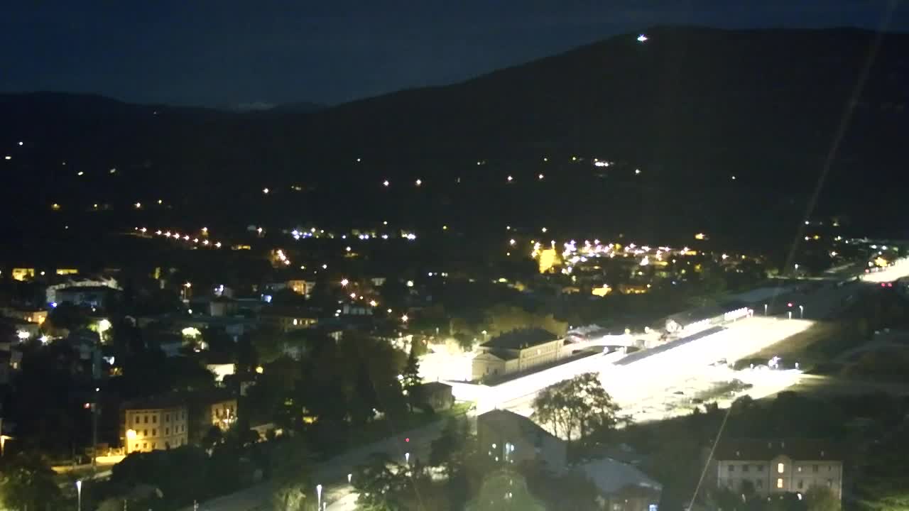 Nova Gorica in Gorica: Čudovit Razgled iz Frančiškanskega Samostana Kostanjevica