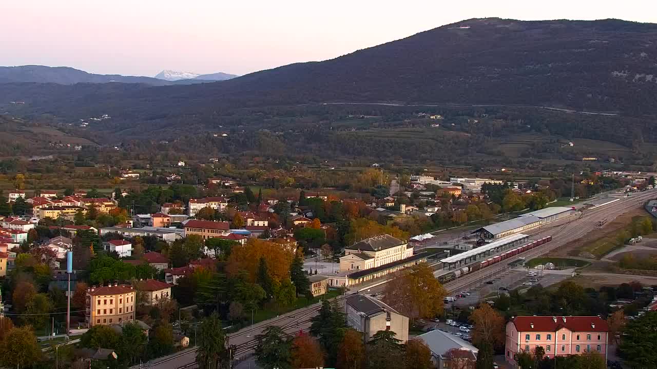Nova Gorica in Gorica: Čudovit Razgled iz Frančiškanskega Samostana Kostanjevica