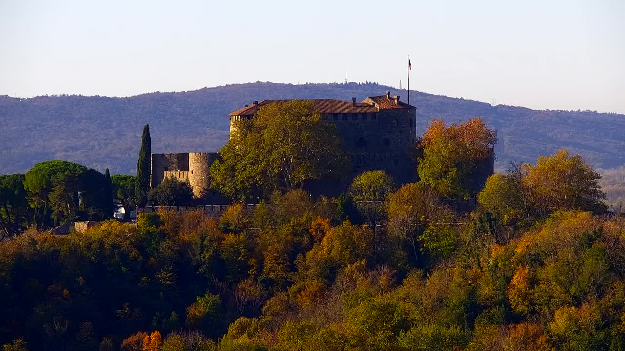 Nova Gorica in Gorica: Čudovit Razgled iz Frančiškanskega Samostana Kostanjevica