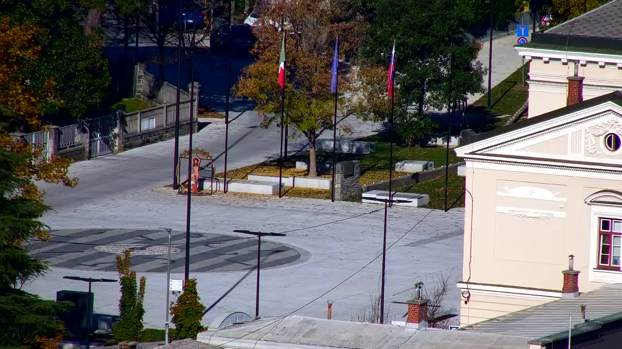 Nova Gorica i Gorica: Prekrasan Pogled iz Franjevačkog Samostana Kostanjevica